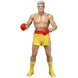 Figurine Rocky IV - Ivan Drago Short Jaune CCCP Version 40th Anniversary 18cm