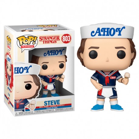 Figurine Stranger Things S3 - Steve with Hat and Ice Cream Pop 10 cm