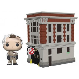 Figurine Ghostbusters 35th - Dr Peter Venkman with Firehouse Movie Moment Pop 20 cm