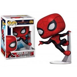 Figurine Spider-Man Far From Home - Spider-Man Upgraded Suit Pop 10cm