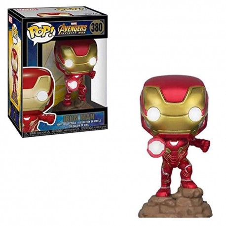 Marvel - Avengers Infinity War - Iron man Lights up - Pop 10 cm