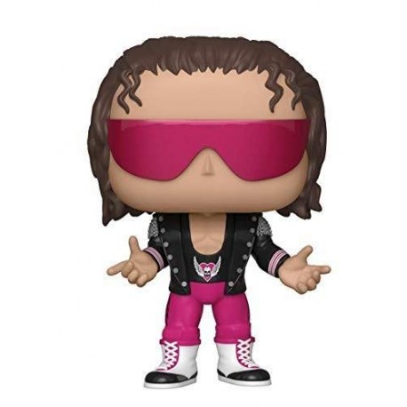 Figurine WWE - Bret Hart with Jacket - Pop 10 cm
