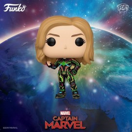 Figurine Marvel - Captain Marvel with Neon Suit Pop 10 cm
