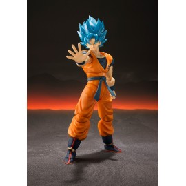 Figurine Dragon Ball Z - Super Saiyan God Super Saiyan Son Gokou S.H.Figuarts 14cm