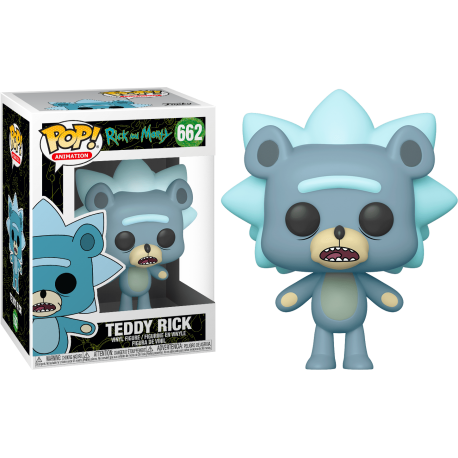 Figurine Rick & Morty - Teddy Rick Pop 10cm