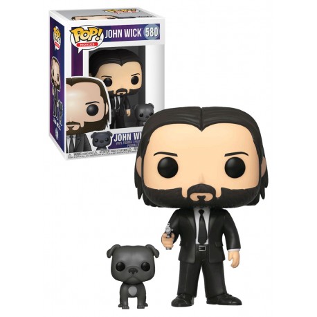 Figurine John Wick - John Wick with Dog B Pop 10cm