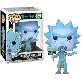 Figurine Rick & Morty - Hologram Rick Clone Pop 10cm