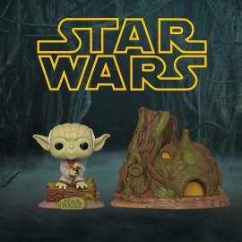 Figurine Star Wars - Yoda's Hut Pop Town 15cm