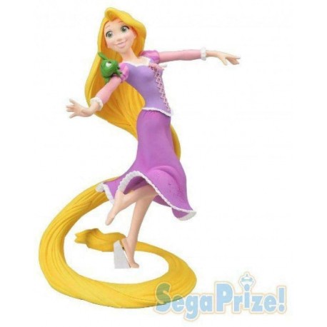 Figurine Rapunzel Disney - Raiponce Sega Super Premium SPM 20cm