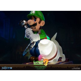 Figurine Luigi's Mansion 3 - Statuette Luigi & Polterpup Collector's Edition 23 cm