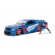 Réplique Marvel - Captain America Hollywood Rides Ford Mustang GT 2006 1/24 métal