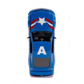 Réplique Marvel - Captain America Hollywood Rides Ford Mustang GT 2006 1/24 métal