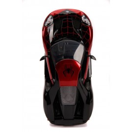 Réplique Marvel - Miles Morales Hollywood Rides Ford GT 2017 1/24 métal