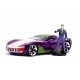 Réplique DC Comics - The Joker Hollywood Rides Chevy Corvette Stingray 2009 1/24 métal