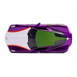 Réplique DC Comics - The Joker Hollywood Rides Chevy Corvette Stingray 2009 1/24 métal
