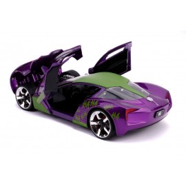 Réplique DC Comics - The Joker Hollywood Rides Chevy Corvette Stingray 2009 1/24 métal
