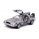 Réplique Retour Vers le Futur 2 - DeLorean Time Machine Hollywood Rides 1/24 métal