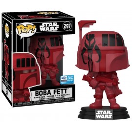 Figurine Star Wars - Boba Fett (Red Futura) WonderCon 2020 Limited Edition Pop 10cm