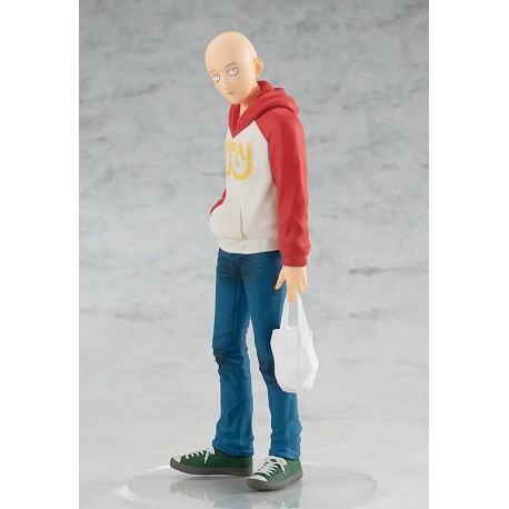 Figurine One Punch Man - Statuette Pop Up Parade Saitama Oppai Hoodie 17 cm