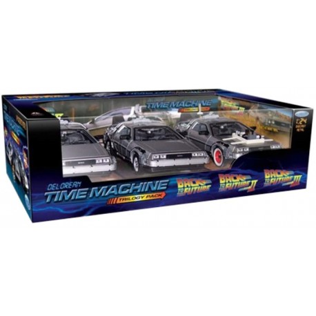 Figurine Retour vers le Futur/Back to the Future - Delorean Giftbox 1/24 Scale Model