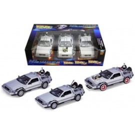 Figurine Retour vers le Futur/Back to the Future - Delorean Giftbox 1/24 Scale Model