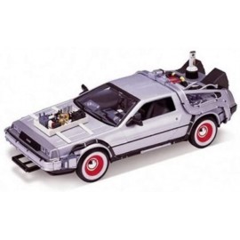 Figurine Retour vers le Futur/Back to the Future - Delorean Giftbox 1/24 Scale Model