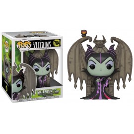 Figurine Disney Villains - Maleficent on Throne Pop Deluxe 15cm