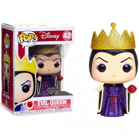 Figurine Disney Blanche Neige - Evil Queen Diamond Collection Special Edition Pop 10cm