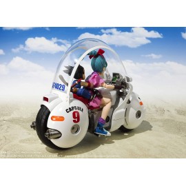 Figurine Dragon Ball - Bulma's Motorcycle Hoipoi Capsule n°9 S.H.Figuarts 17cm