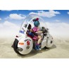 Figurine Dragon Ball - Bulma's Motorcycle Hoipoi Capsule n°9 S.H.Figuarts 17cm