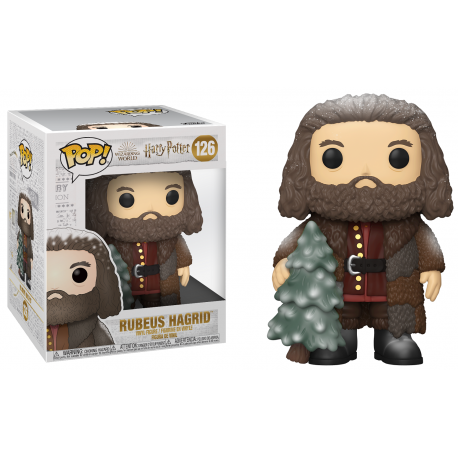 Figurine Harry Potter - Holiday Rubeus Hagrid Oversized Pop 15cm