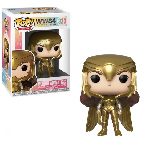 Figurine Dc Comics - WW84 - Wonder Woman Golden Armor Pop 10cm