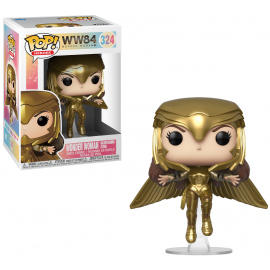 Figurine Dc Comics - WW84 - Wonder Woman Golden Armor "FLYING" Pop 10cm