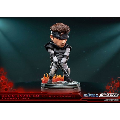 Figurine Metal Gear Solid - Solid Snake SD 20 cm