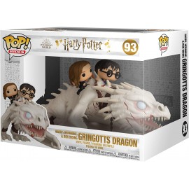 Figurine Harry Potter - Pop Ride Dragon with Harry, Ron & Hermione