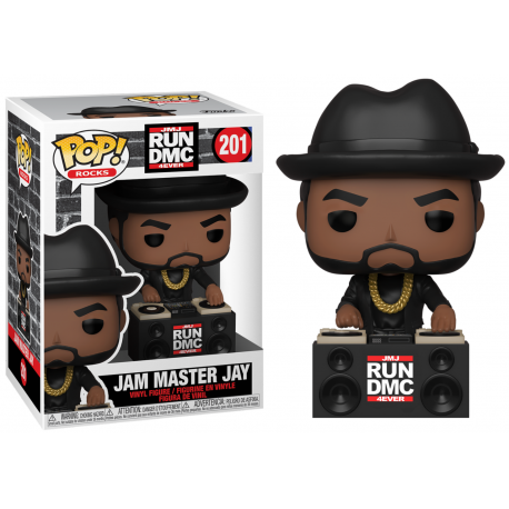 Figurine Rocks - RUN DMC - Jam Master Jay Pop 10cm