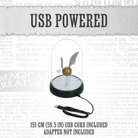 Lampe Harry Potter - Lampe Bell Jar Golden Snitch 20 cm