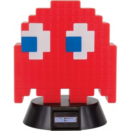 Mini Lampe Pac-Man Fantôme Rouge 10cm