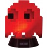 Mini Lampe Pac-Man Fantôme Rouge 10cm
