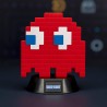 Mini Lampe Pac-Man Fantôme Rouge 10cm