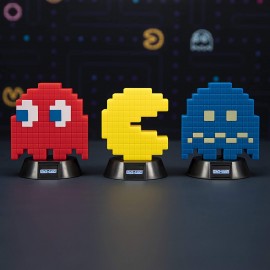 Mini Lampe Pac-Man Fantôme Rouge 10cm