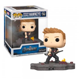 Figurine Marvel - Avengers Assemble - Hawkeye Pop Deluxe 15cm