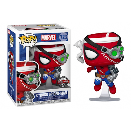 Figurine Marvel - Cyborg Spider-Man Special Edition Pop 10 cm
