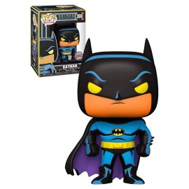 Figurine DC Comics - Batman The Animated Series - Batman Black Light Glow Special Edition Pop 10cm