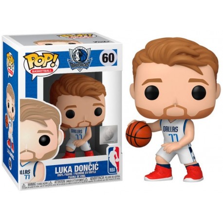 Figurine Basketball NBA - Luka Doncic (Dallas Mavericks) Pop 10cm