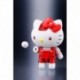 Figurine - Hello Kitty - Hello Kitty Robot Chogokin Red Stripe Version 10cm
