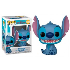 Figurine Disney Lilo & Stitch - Smiling Seated Stitch Pop 10cm