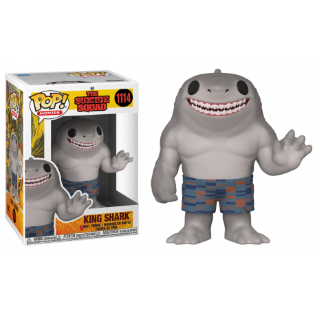 Figurine DC Comics The Suicide Squad - King Shark Pop 10cm