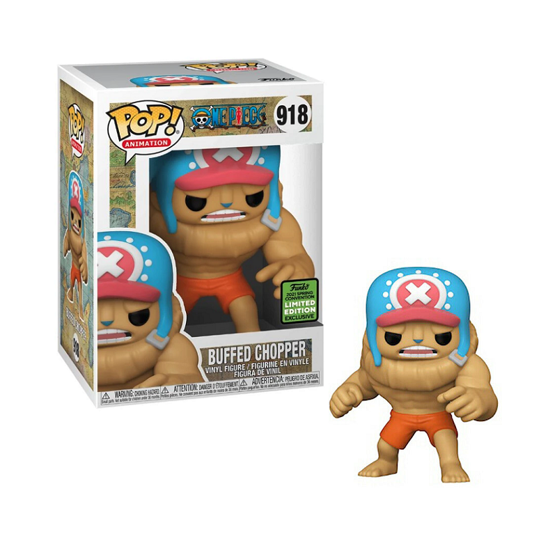 Figurine One Piece - Buffed Chopper 2021 Spring Convention Limited Edition  Pop 10cm - Oyoo