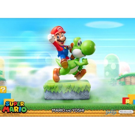 Statue Mario - Résine Mario et Yoshi - Standard edition